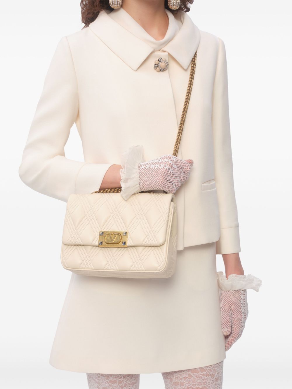 Valentino Jackets Ivory - VivaceVenus