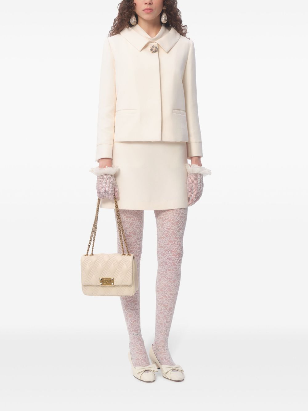 Valentino Jackets Ivory - VivaceVenus