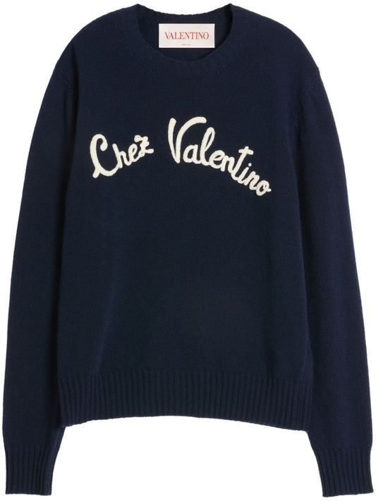 Valentino Sweaters Blue - VivaceVenus