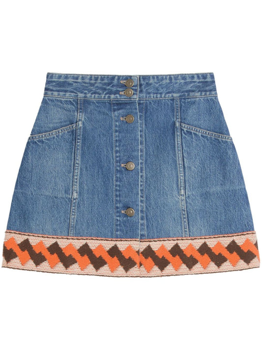 Valentino Skirts Blue - VivaceVenus