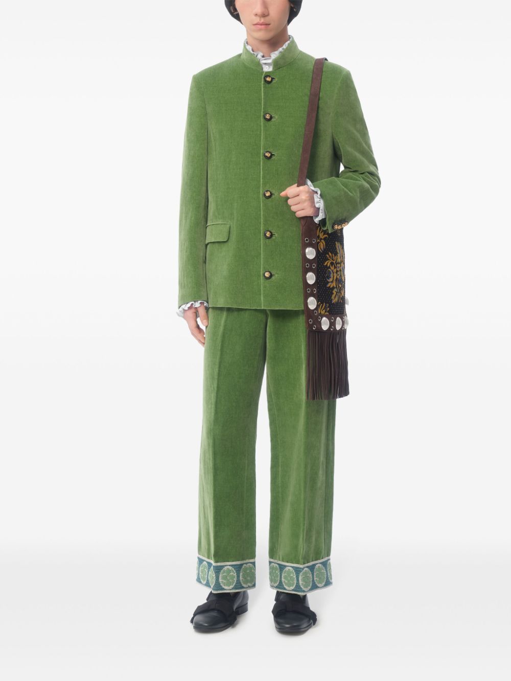 Valentino Trousers Green - VivaceVenus