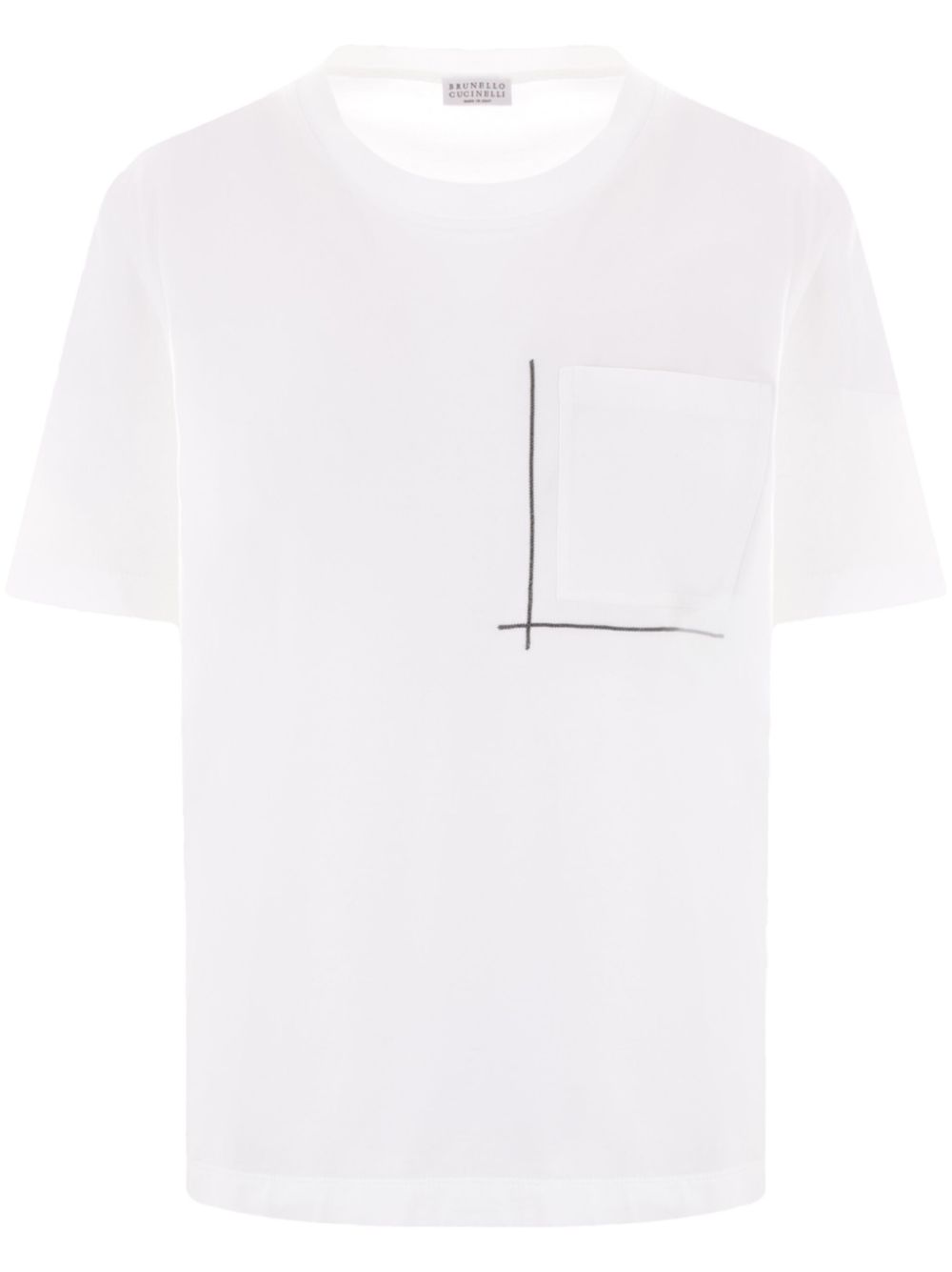 Brunello Cucinelli T-shirts and Polos White - VivaceVenus