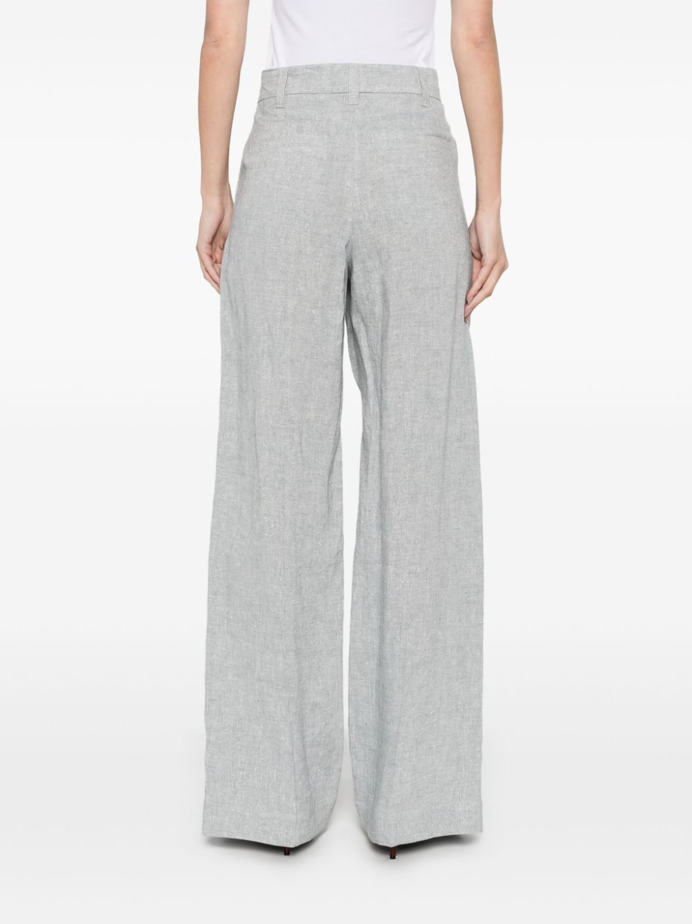 Brunello Cucinelli Trousers Light Grey - VivaceVenus