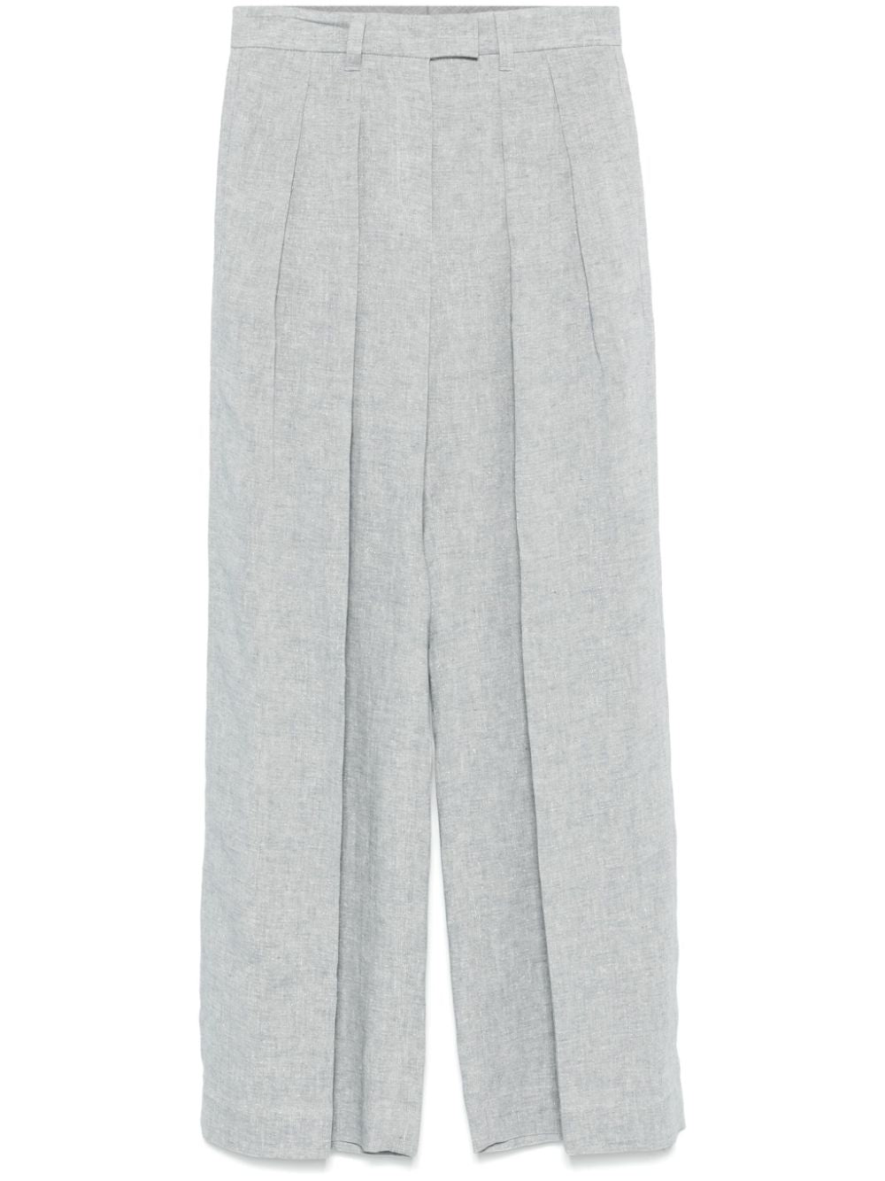 Brunello Cucinelli Trousers Light Grey - VivaceVenus