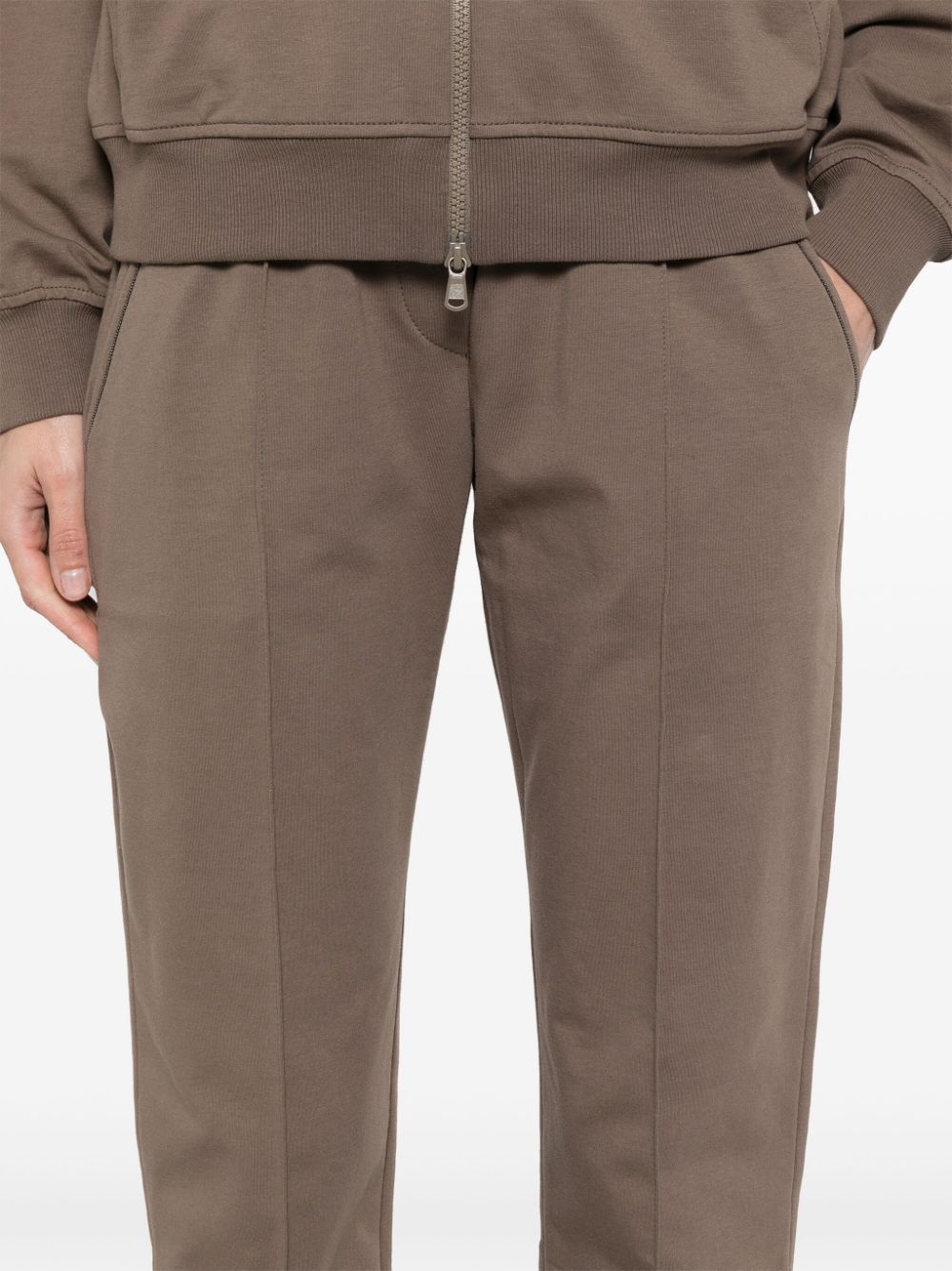 Brunello Cucinelli Trousers Brown - VivaceVenus