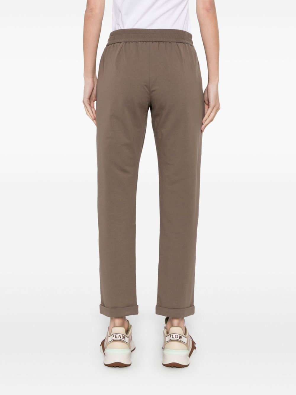 Brunello Cucinelli Trousers Brown - VivaceVenus