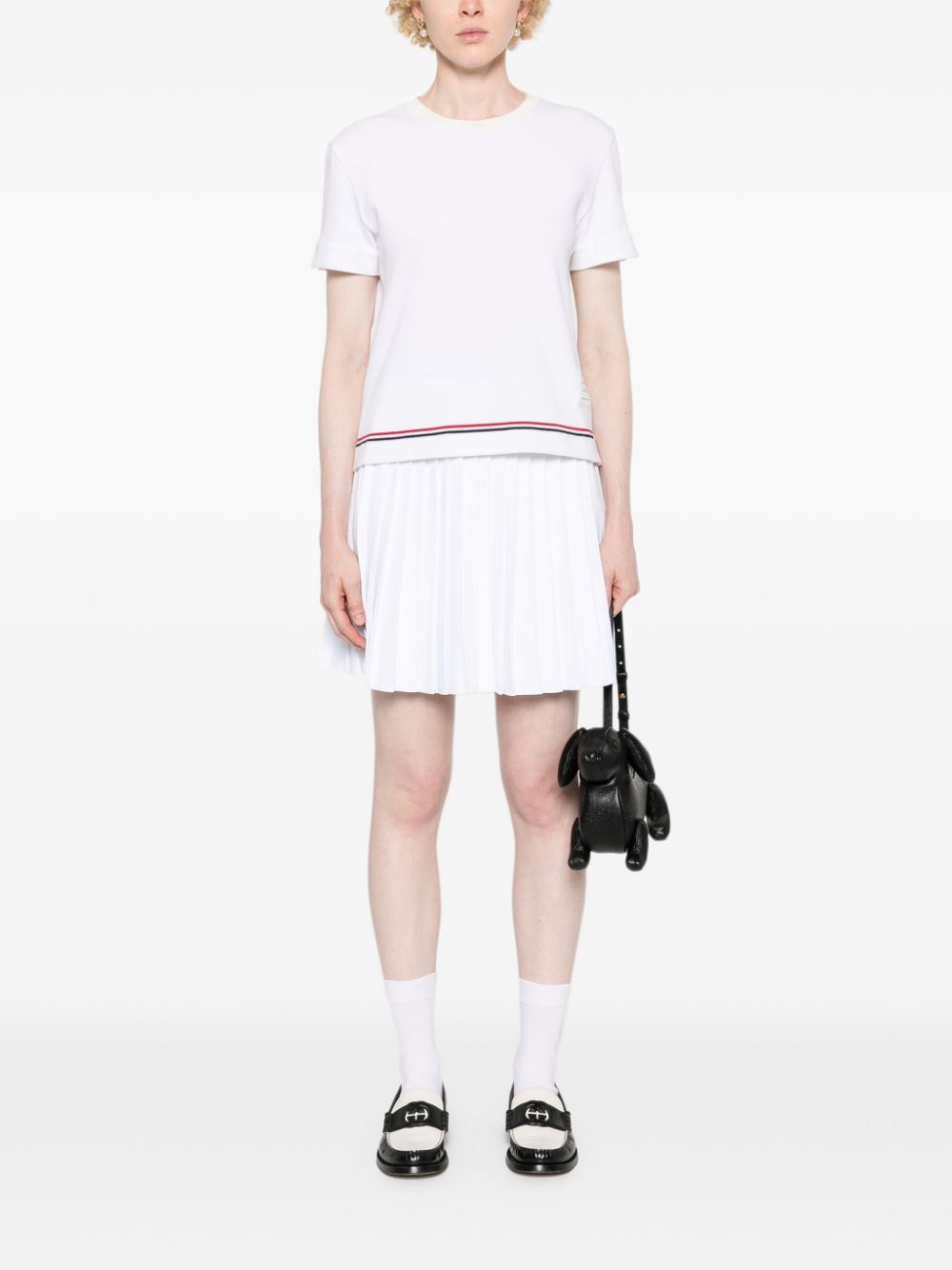 Thom Browne T-shirts and Polos White - VivaceVenus