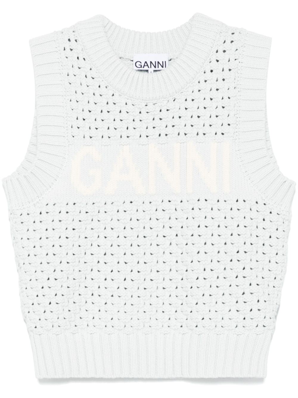 GANNI Sweaters Clear Blue - VivaceVenus