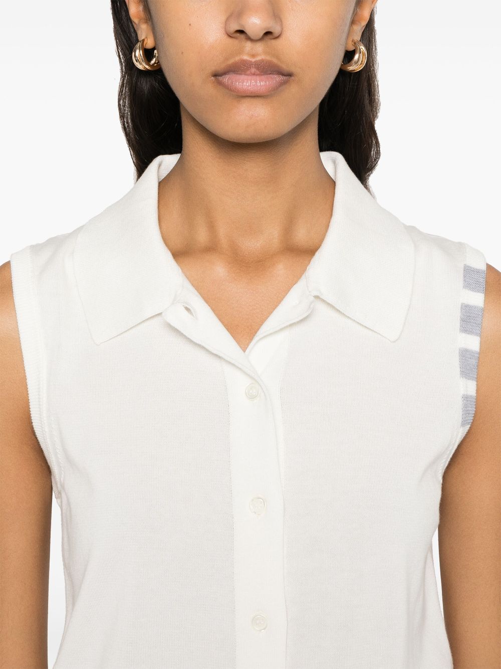 Thom Browne Top White - VivaceVenus