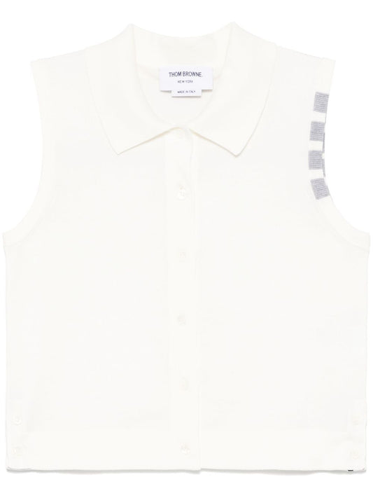 Thom Browne Top White - VivaceVenus