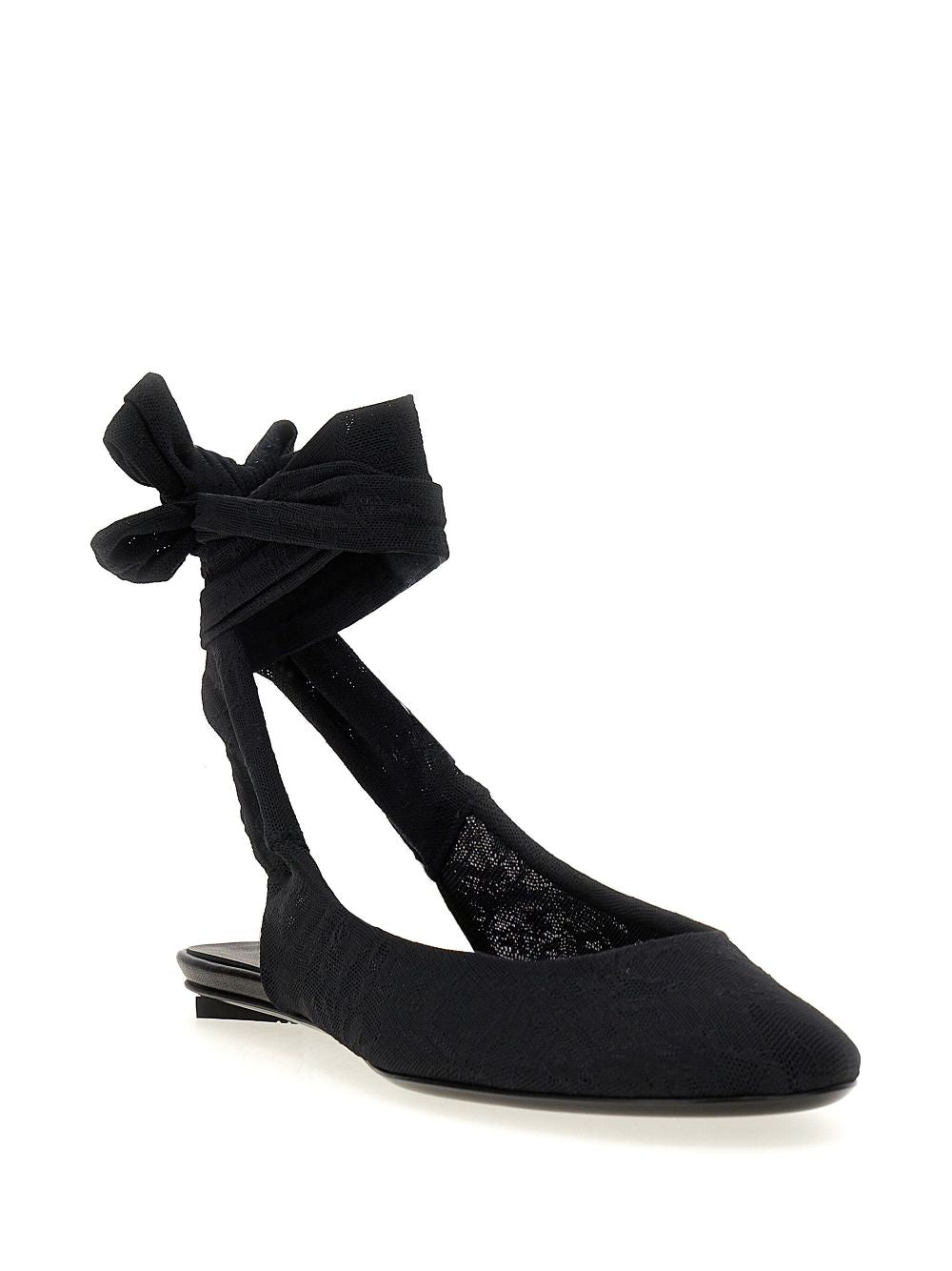 The Attico Flat shoes Black - VivaceVenus