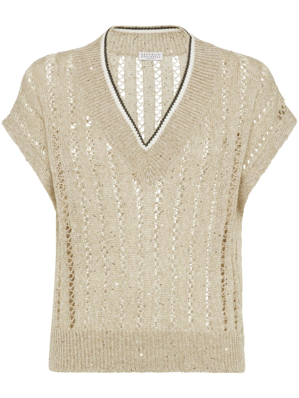 Brunello Cucinelli Sweaters Beige - VivaceVenus