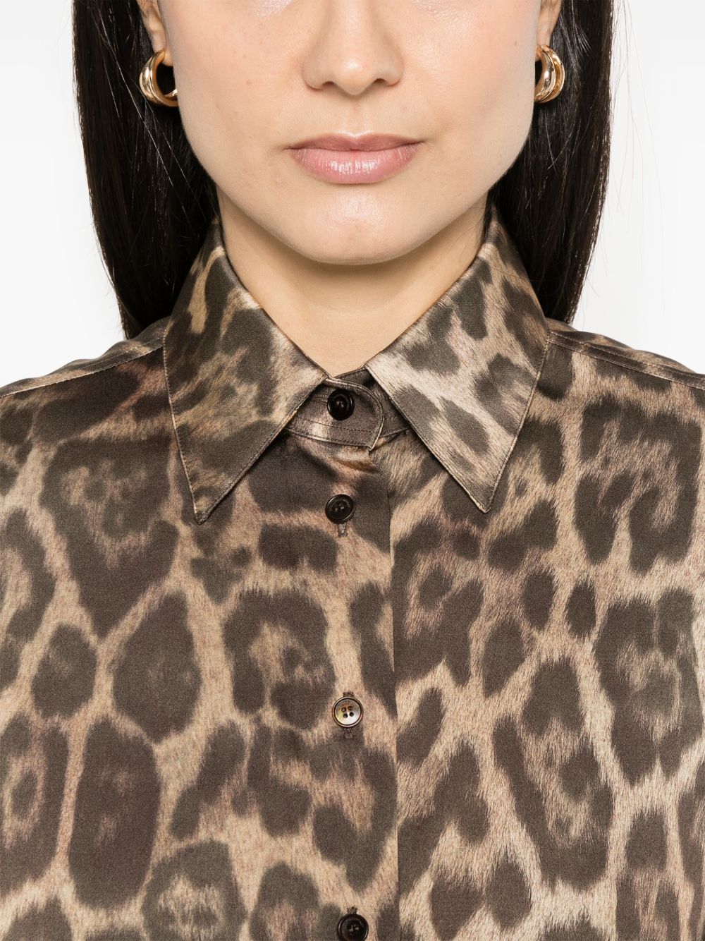 Stella McCartney Shirts Brown - VivaceVenus