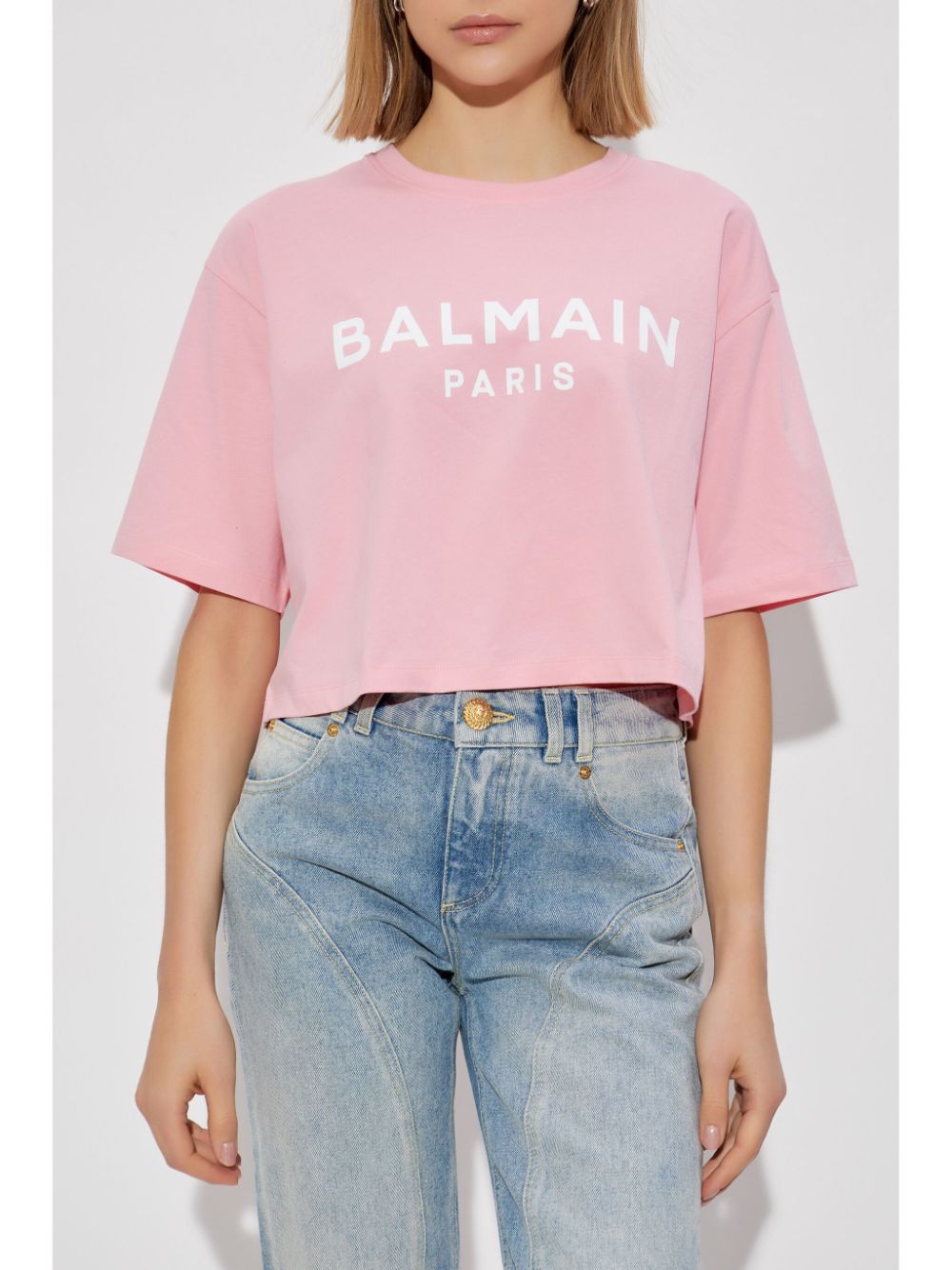 Balmain T-shirts and Polos Pink - VivaceVenus