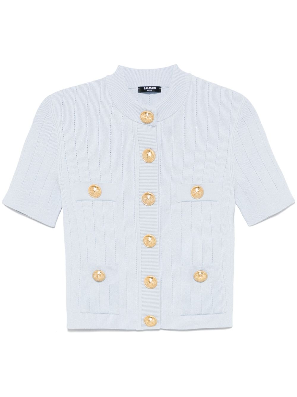 Balmain Sweaters Clear Blue - VivaceVenus