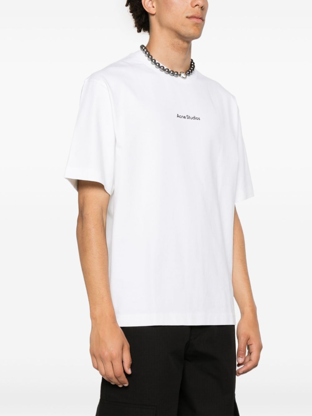 Acne Studios T-shirts and Polos White - VivaceVenus