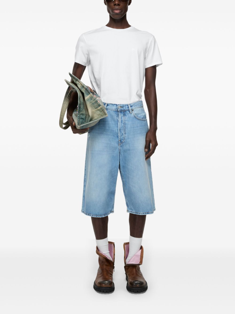 Acne T-shirts and Polos White - VivaceVenus