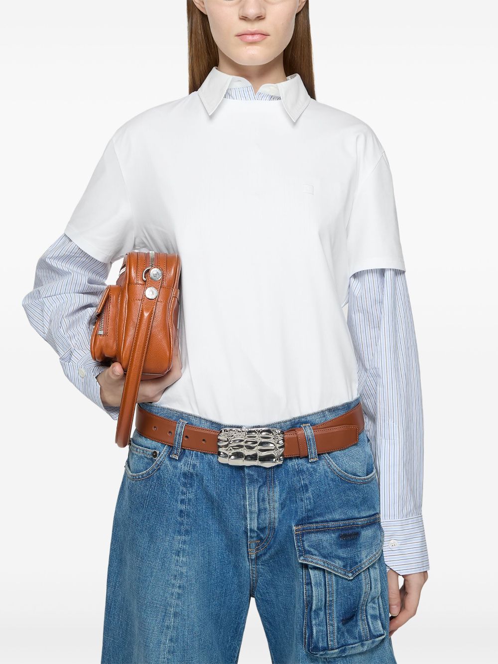 Acne T-shirts and Polos White - VivaceVenus