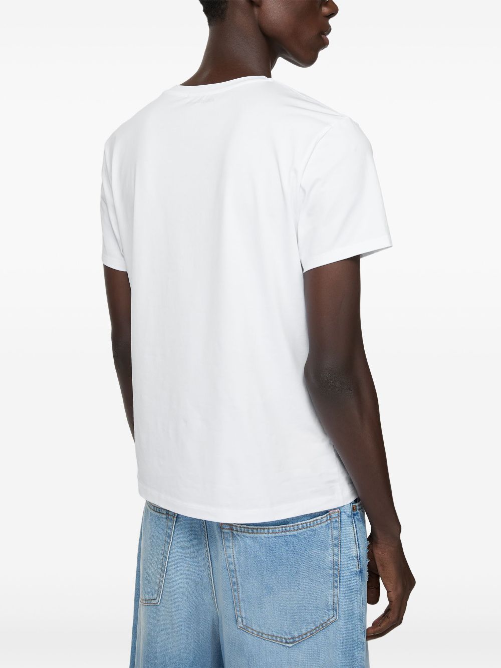 Acne T-shirts and Polos White - VivaceVenus