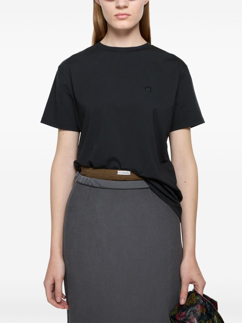 Acne T-shirts and Polos Black - VivaceVenus