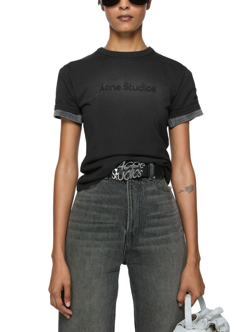 Acne Studios T-shirts and Polos Black - VivaceVenus