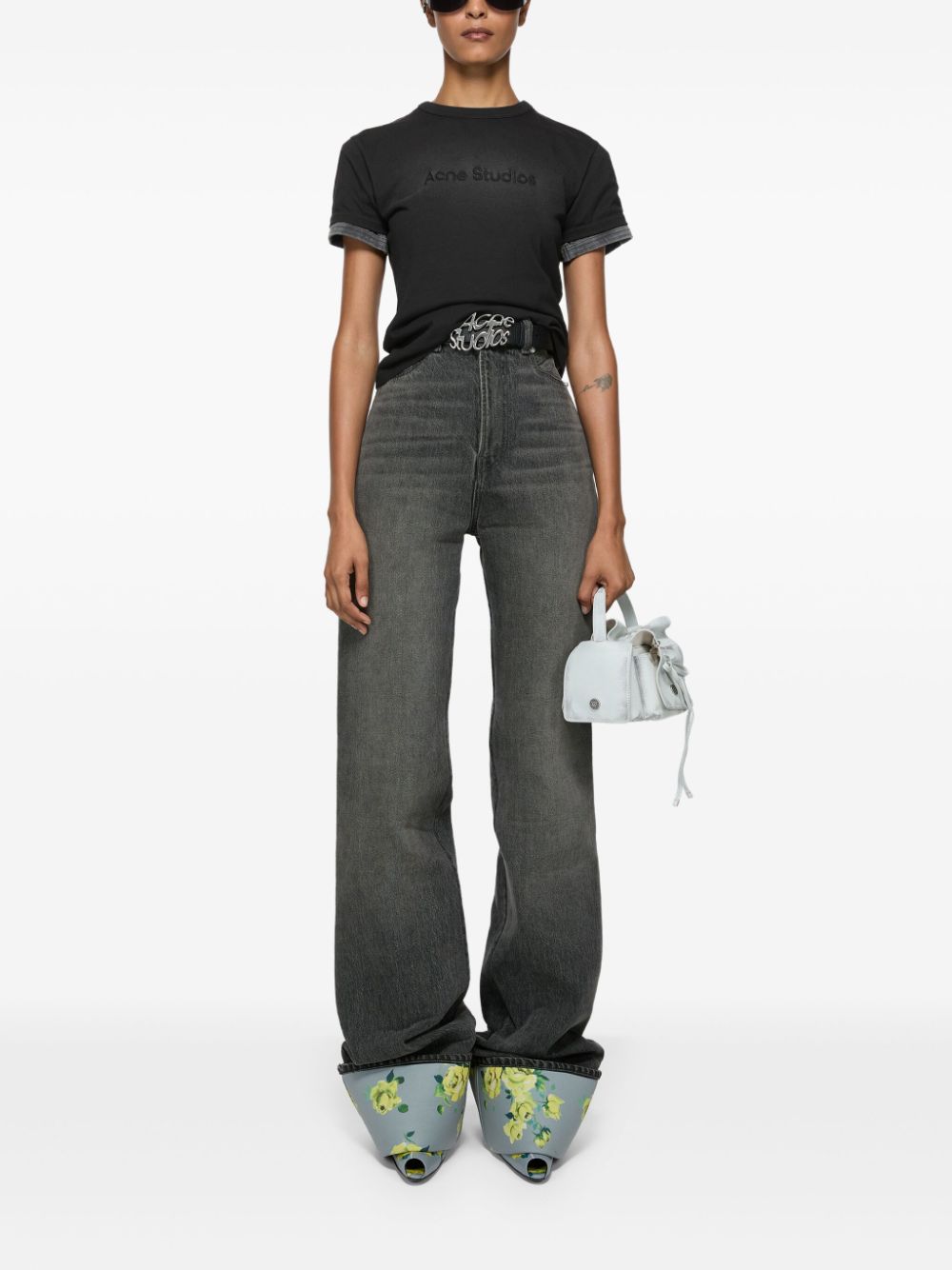 Acne Studios T-shirts and Polos Black - VivaceVenus