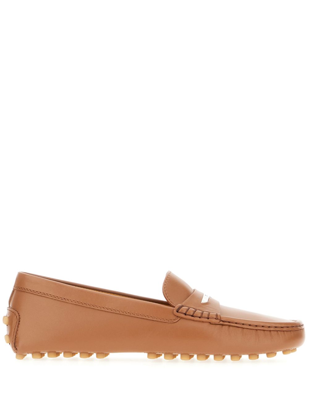 Tod's Flat shoes Leather Brown - VivaceVenus