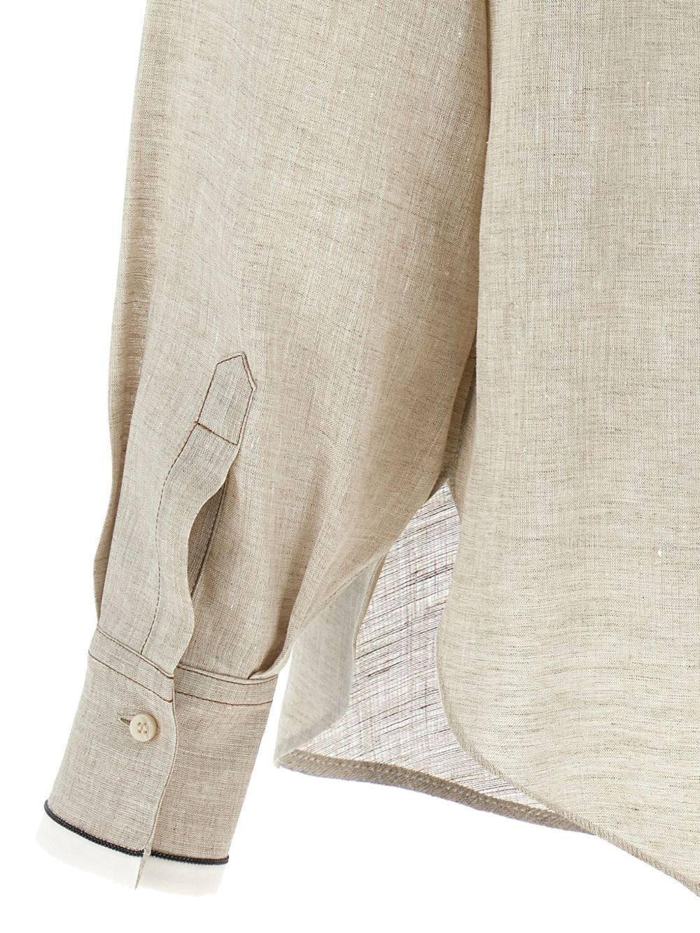 Brunello Cucinelli Shirts Beige - VivaceVenus