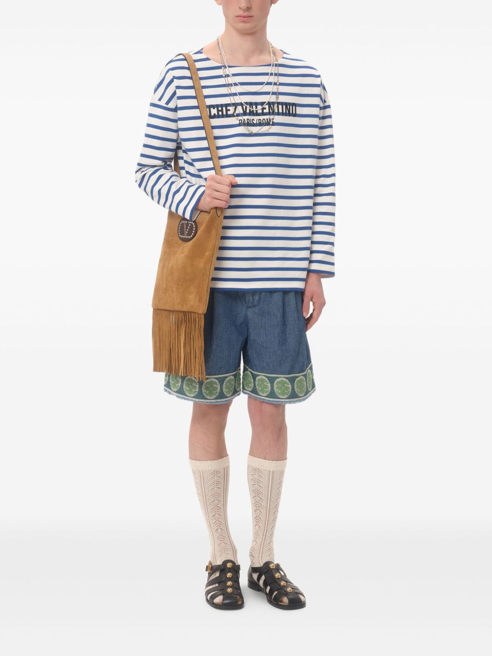 Valentino Shorts Blue - VivaceVenus