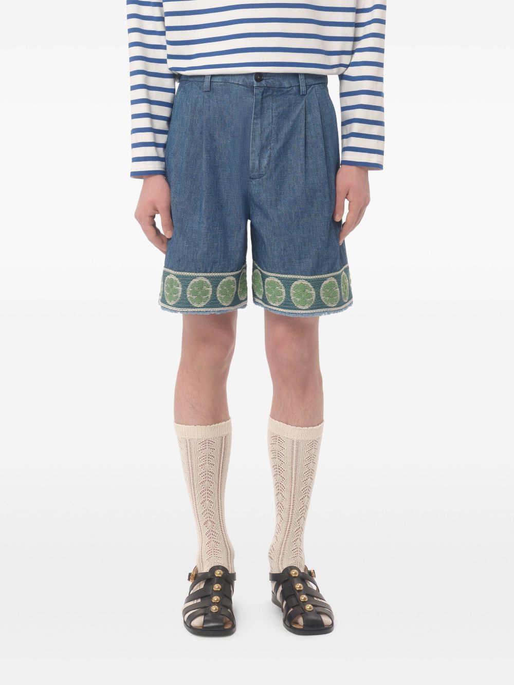 Valentino Shorts Blue - VivaceVenus