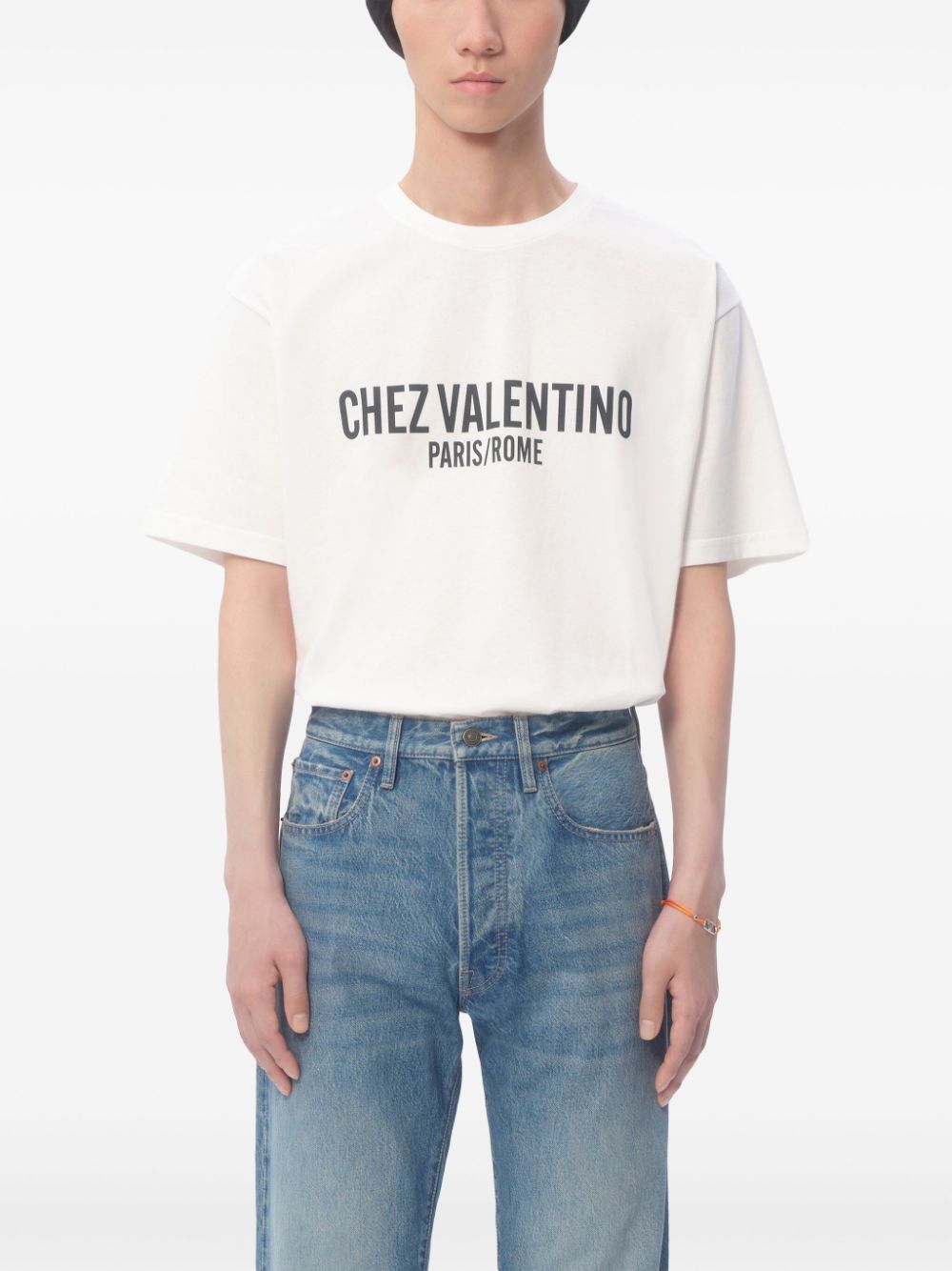 Valentino T-shirts and Polos Ivory - VivaceVenus