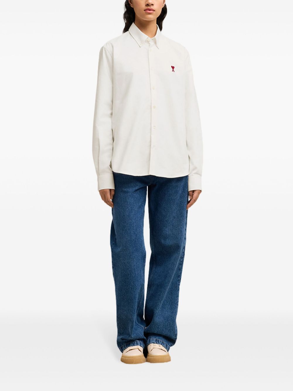 Ami Paris Shirts White