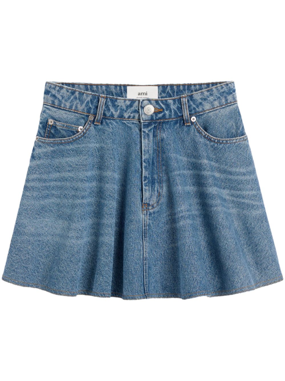 Ami Paris Skirts Clear Blue