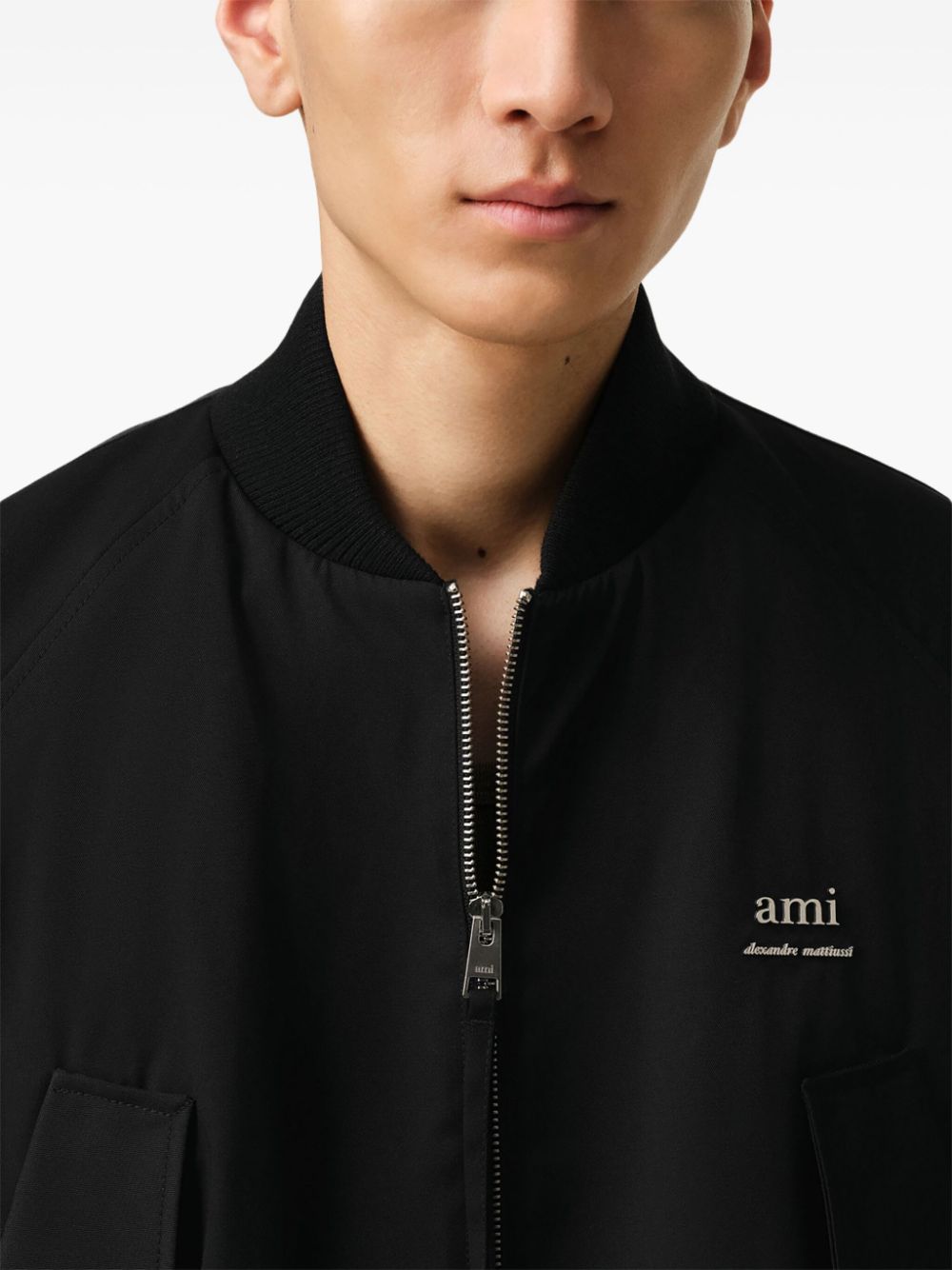 Ami Paris Coats Black