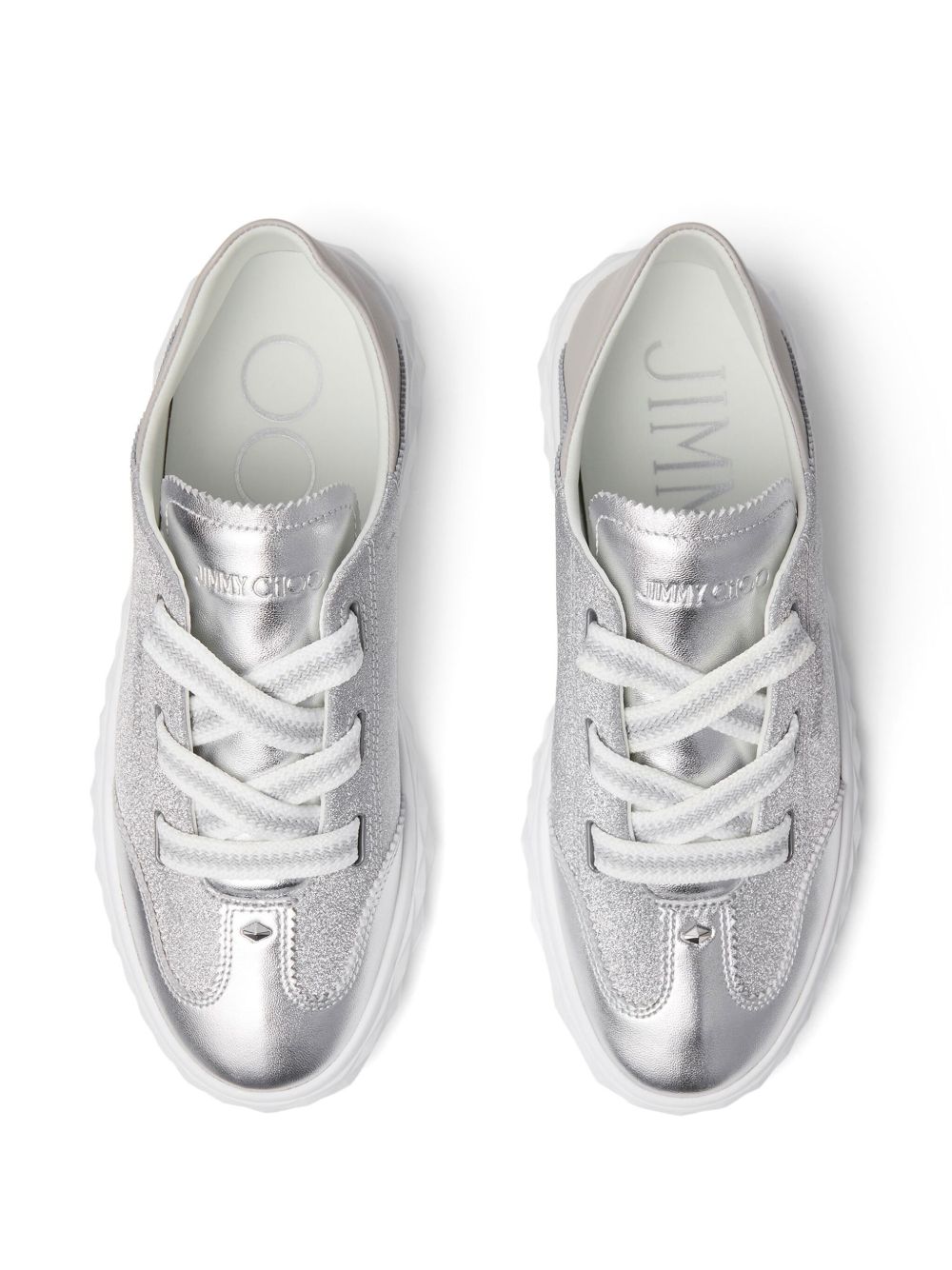 Jimmy Choo Sneakers Silver - VivaceVenus