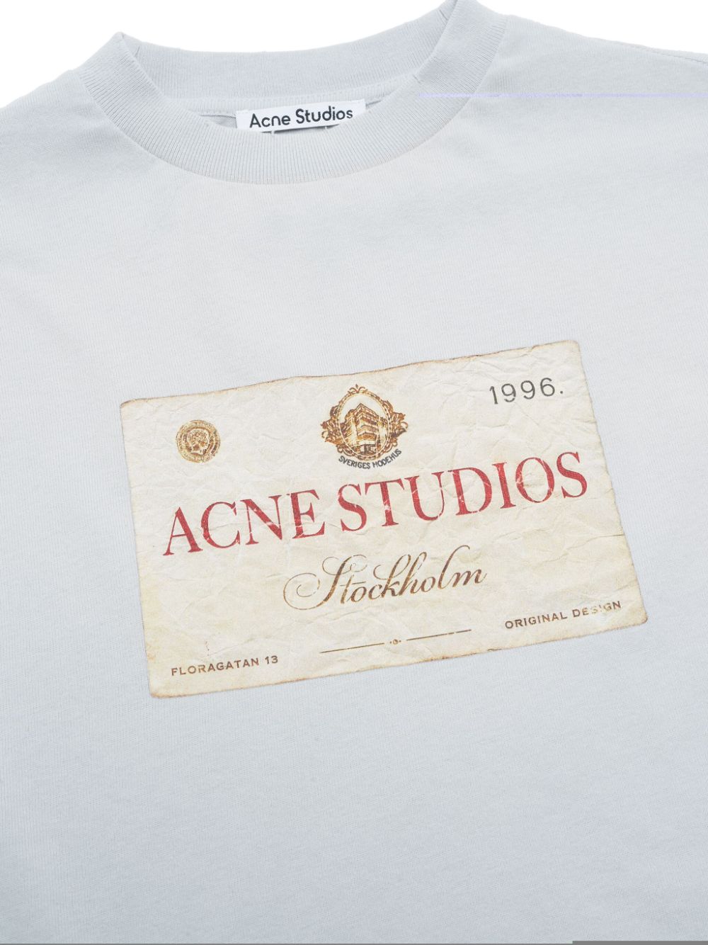 Acne Studios T-shirts and Polos Light Grey