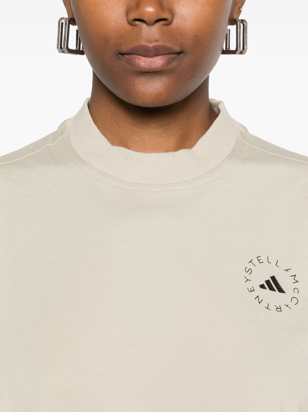 Adidas By Stella McCartney T-shirts and Polos Beige