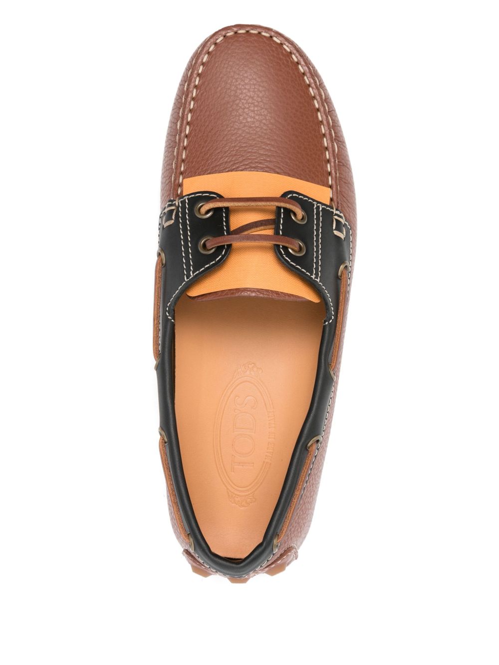 Tod's Flat shoes Leather Brown