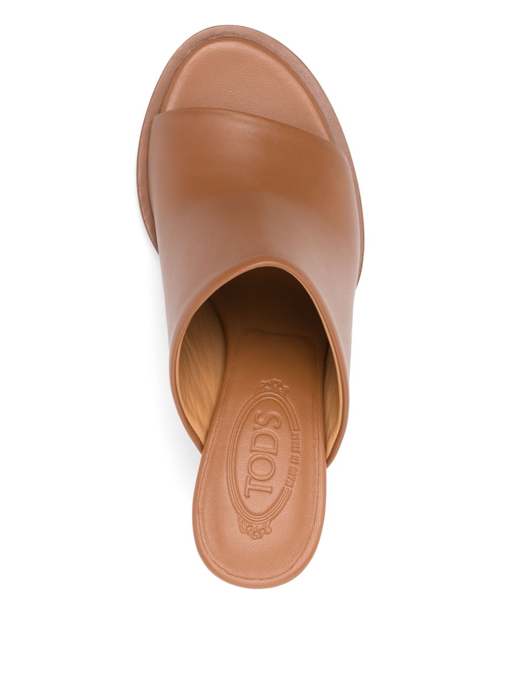 Tod's Sandals Leather Brown