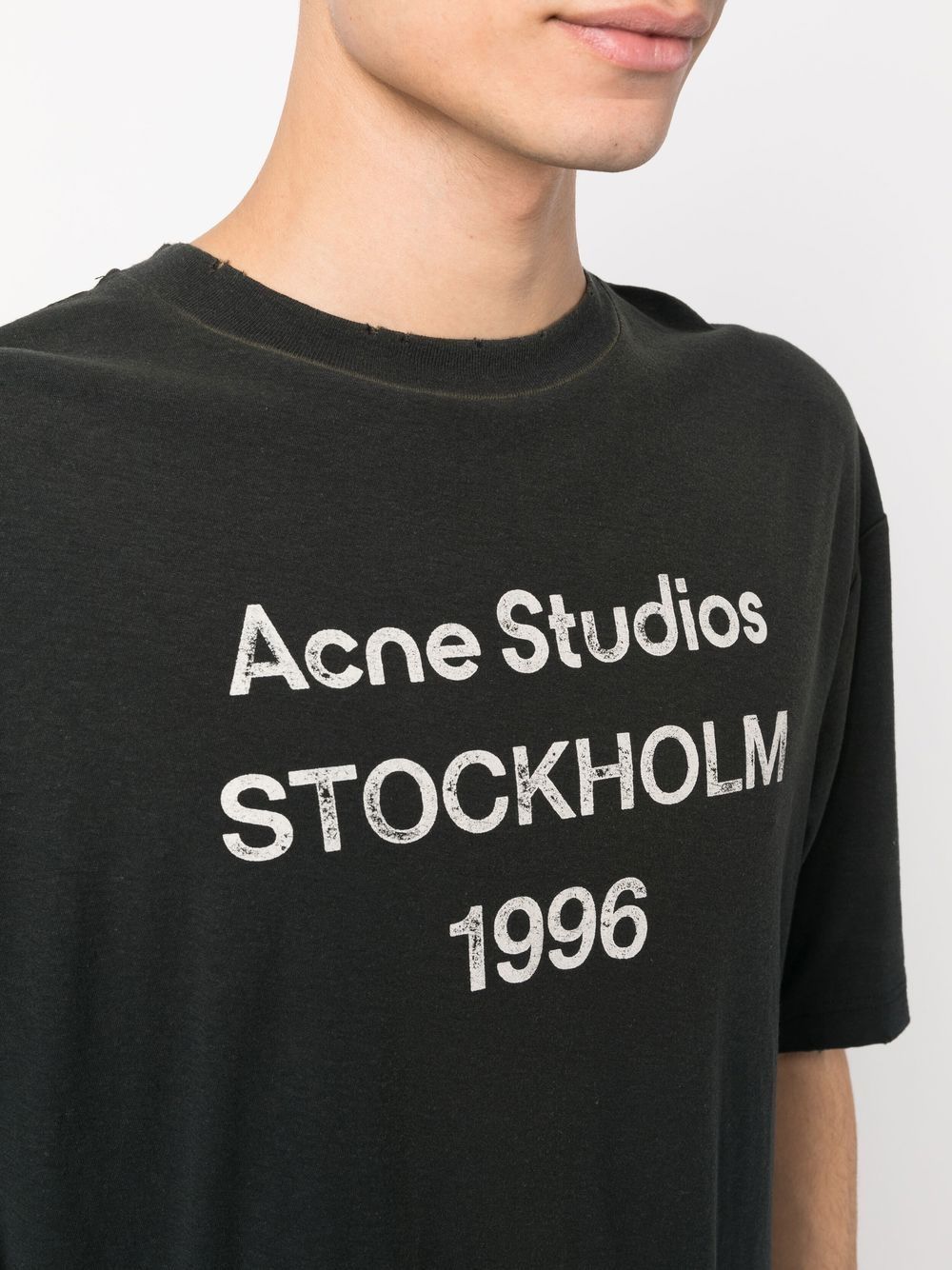 Acne Studios T-shirts and Polos Black