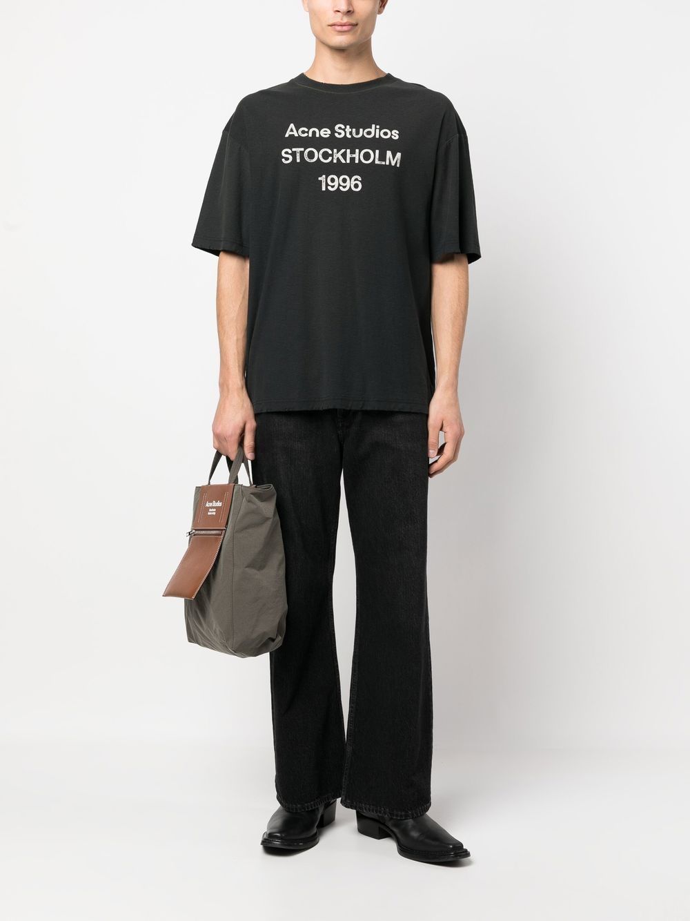 Acne Studios T-shirts and Polos Black