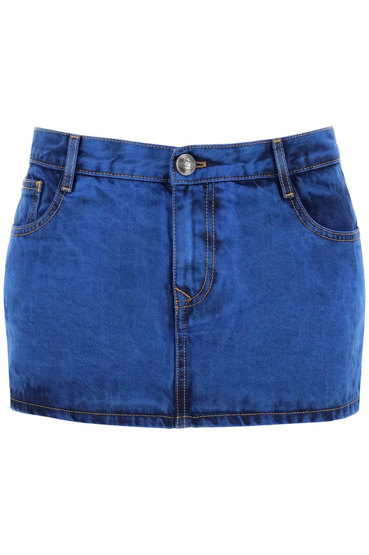 Vivienne Westwood denim foam mini skirt for - VivaceVenus