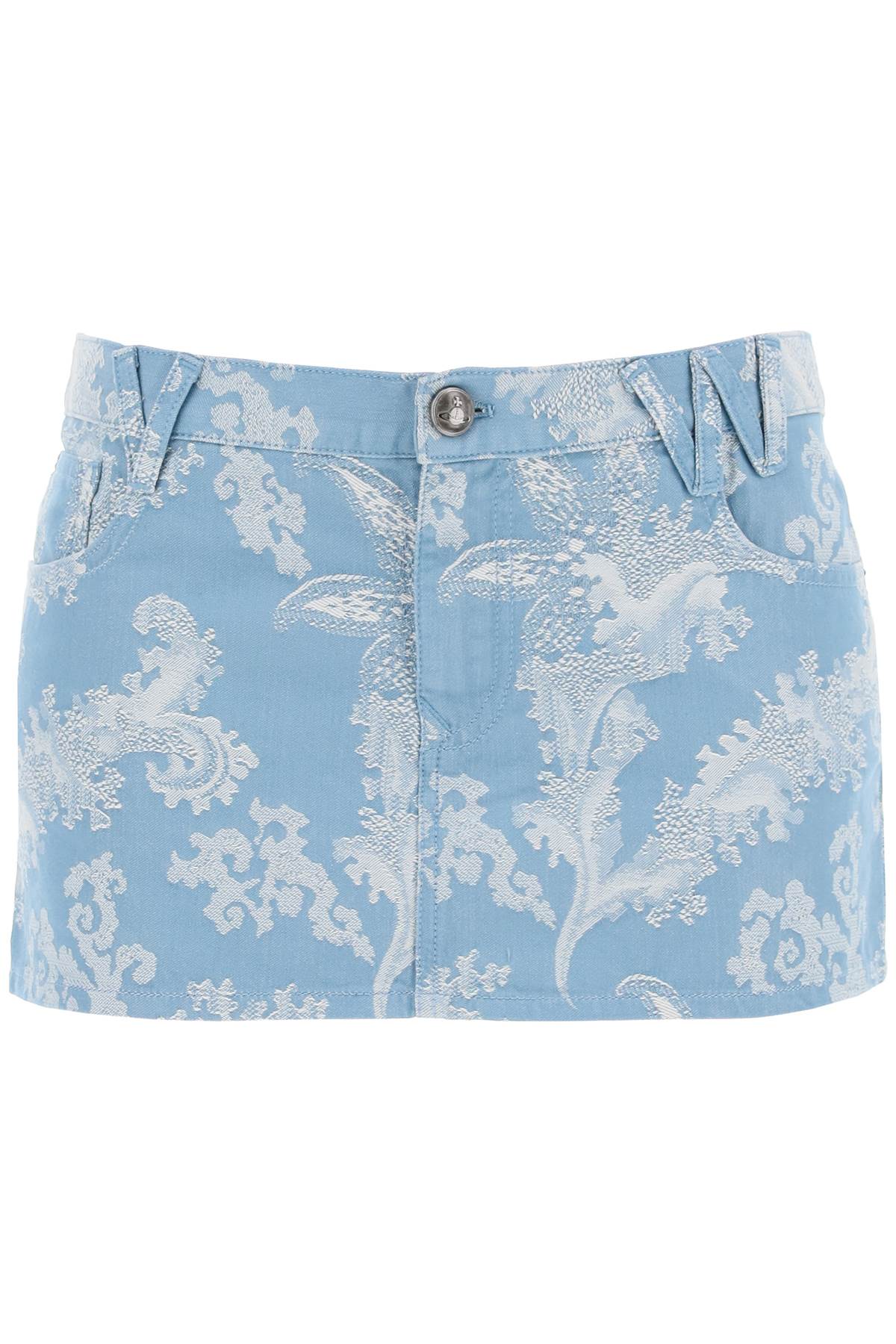 Vivienne Westwood cotton jacquard foam mini skirt - VivaceVenus