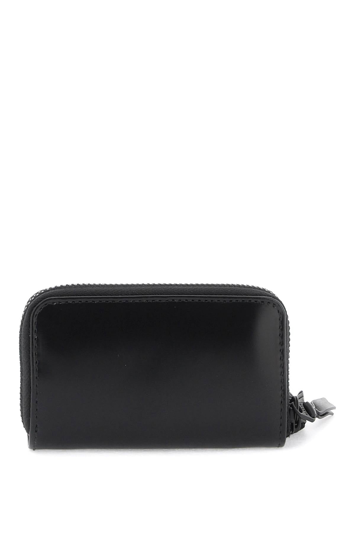 Comme Des Garcons Wallet Mini Multi Zip Wallet With   Black
