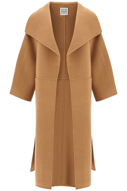 Toteme signature wool-cashmere coat - VivaceVenus