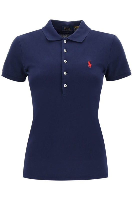 Polo Ralph Lauren julie slim fit five button polo shirt - VivaceVenus