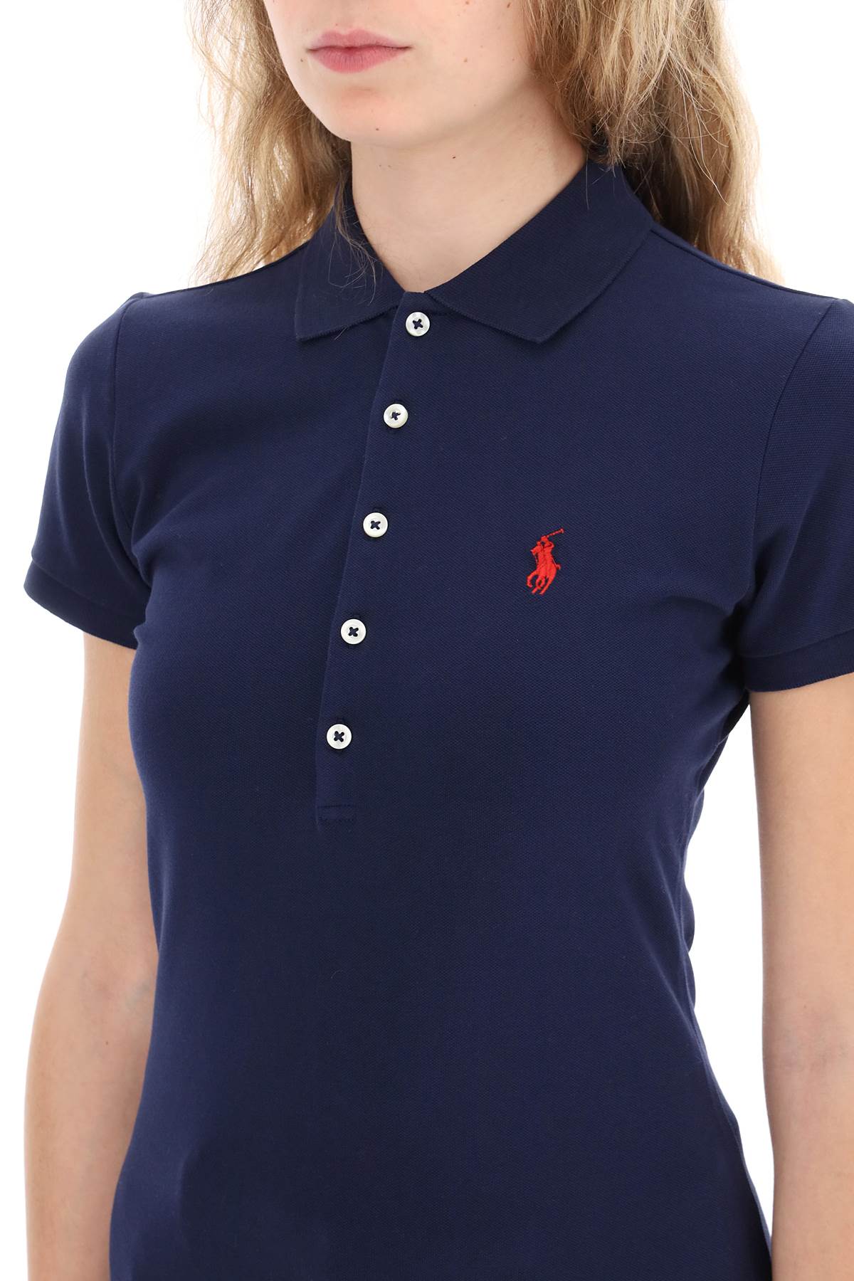 Polo Ralph Lauren julie slim fit five button polo shirt - VivaceVenus