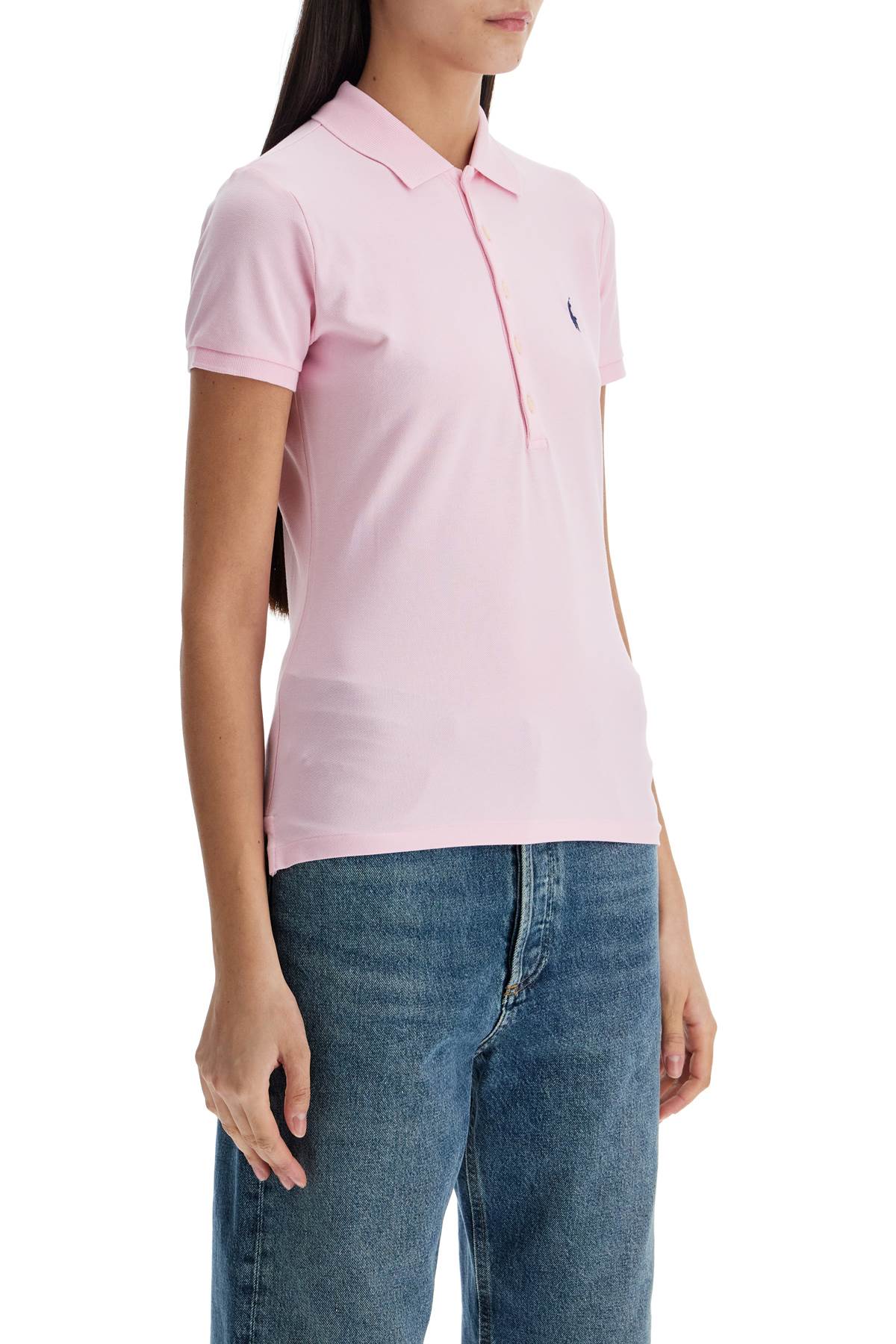 Polo Ralph Lauren julie slim fit five button polo shirt - VivaceVenus