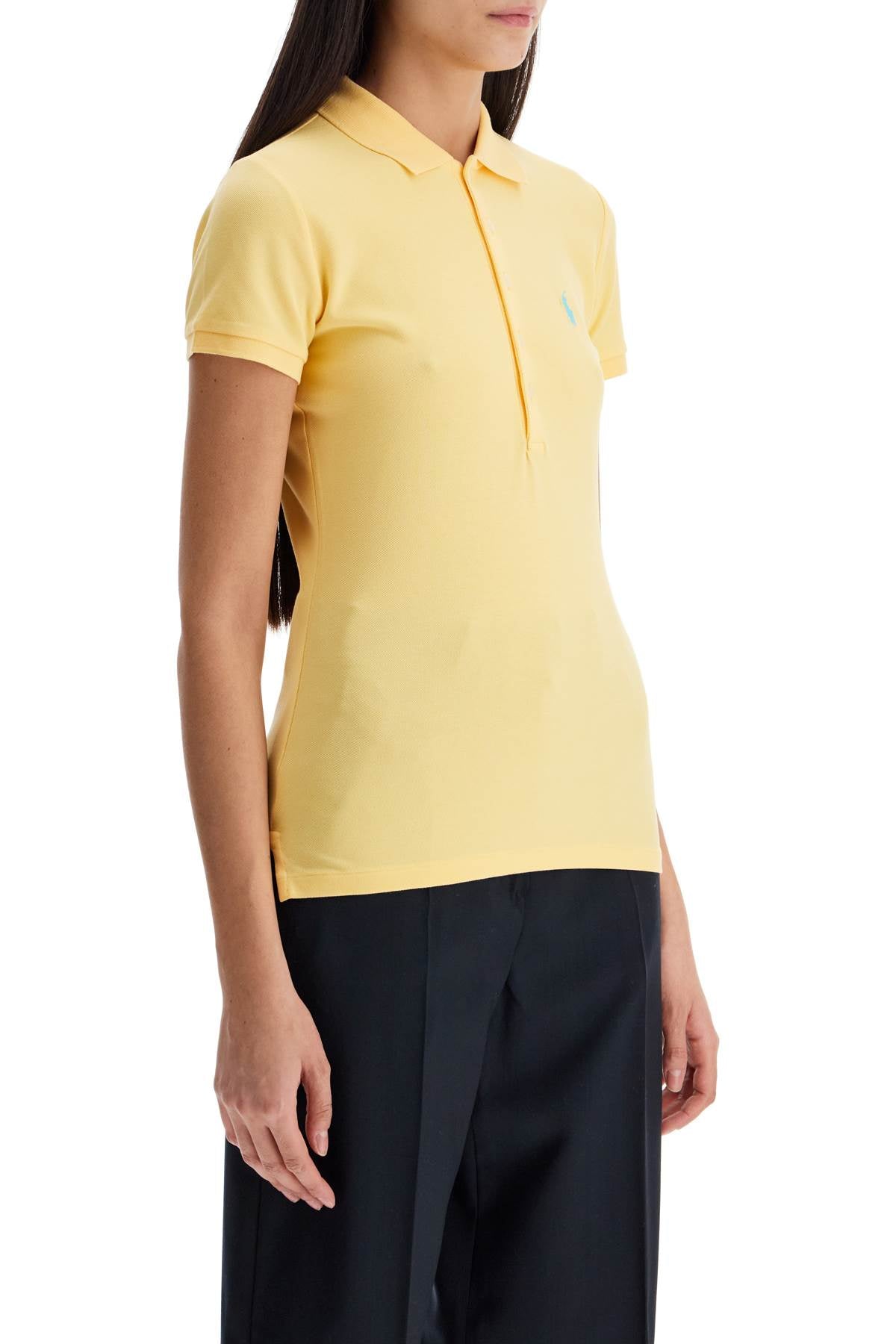 Polo Ralph Lauren julie slim fit five button polo shirt - VivaceVenus