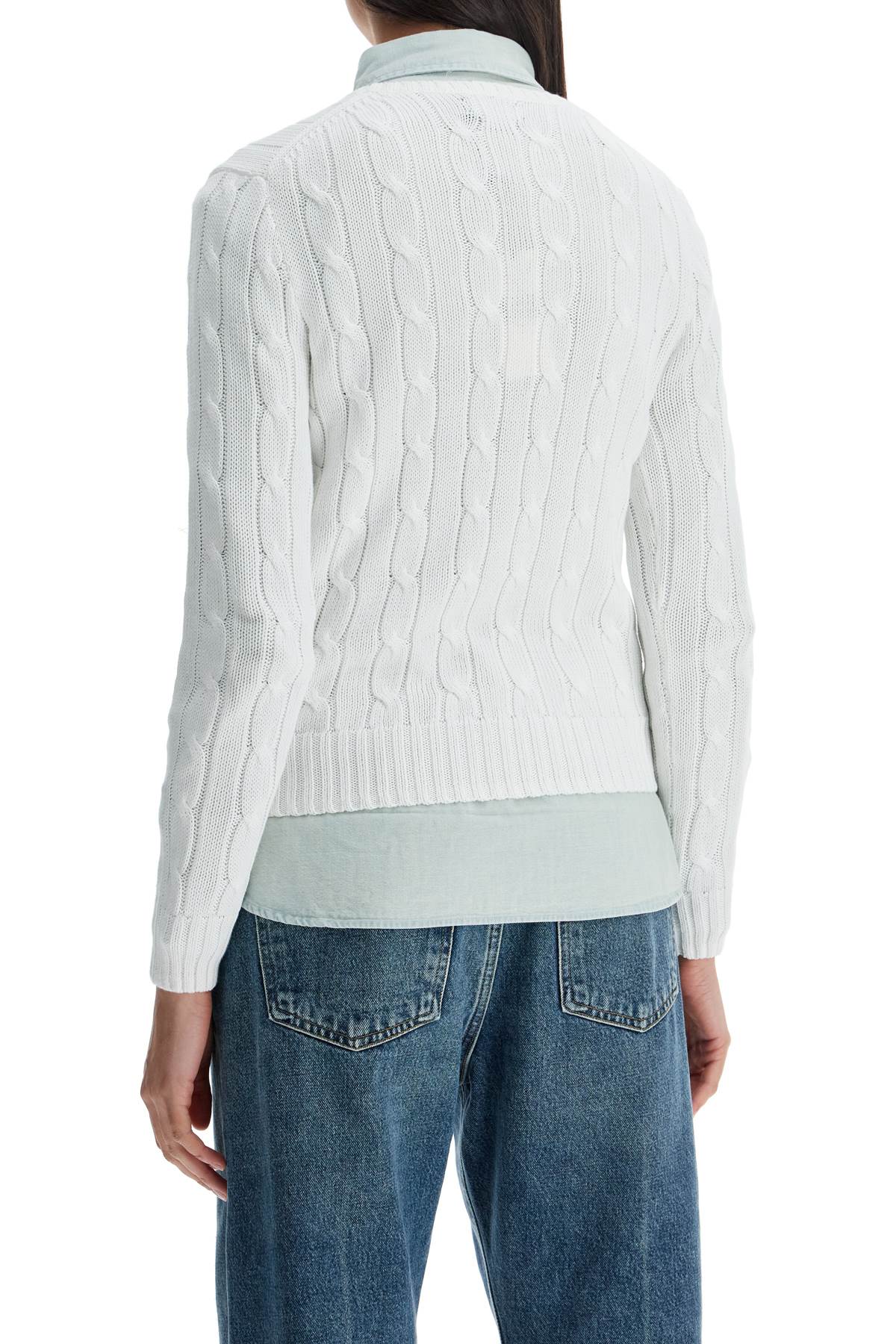 Polo Ralph Lauren cable knit cotton sweater - VivaceVenus